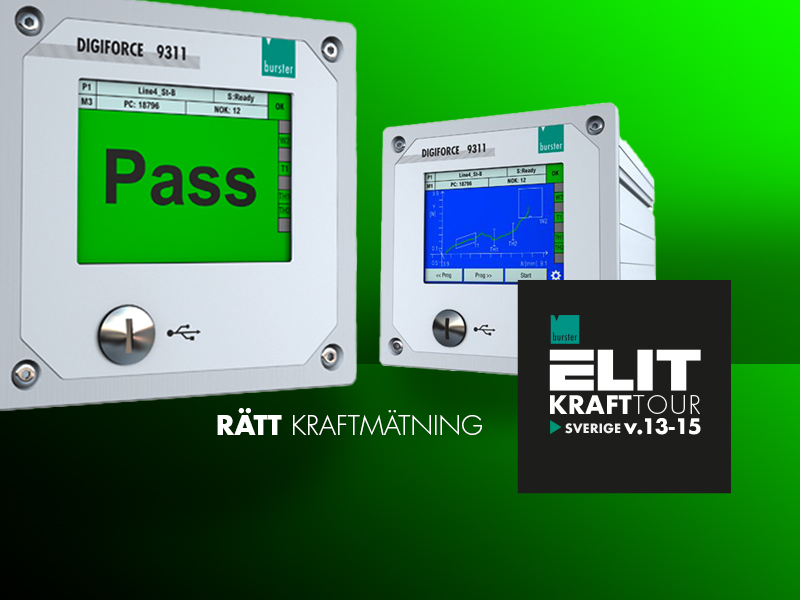Kraftmätningstour med Burster