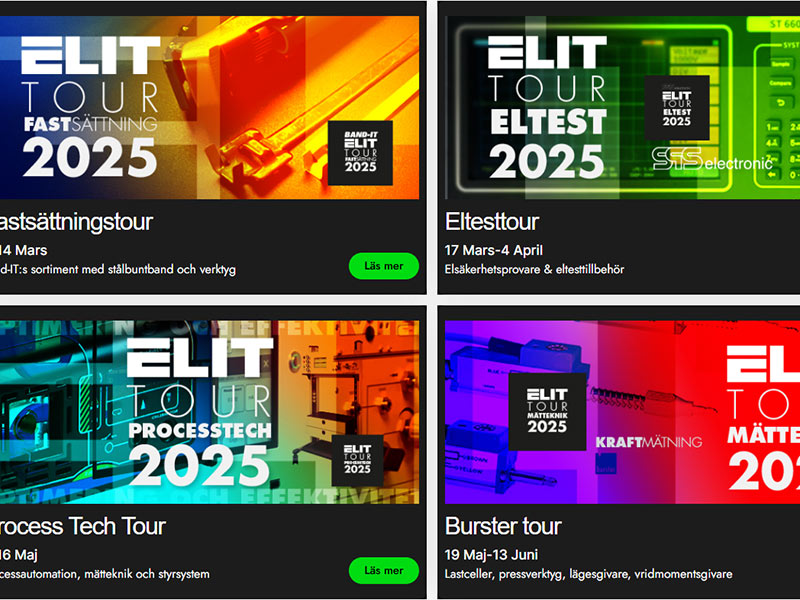 Dags att boka in vårens expotourer!